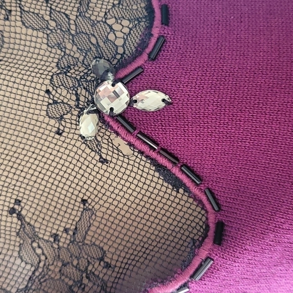 𝅺VENUS Lace Detail Sweater Dress Venus Lace Detail Sweater Dress Venus Lace - Picture 11 of 16